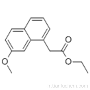 Ester éthylique de l&#39;acide 7-méthoxy-1-naphtalèneacétique CAS 6836-21-1